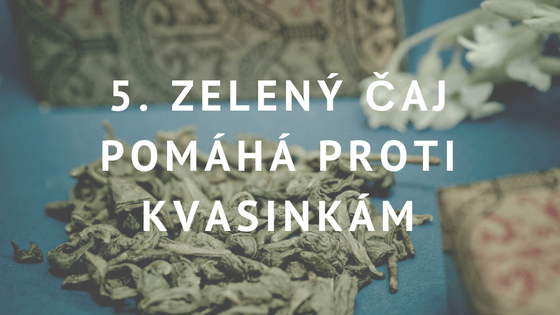 Zelený čaj a akné