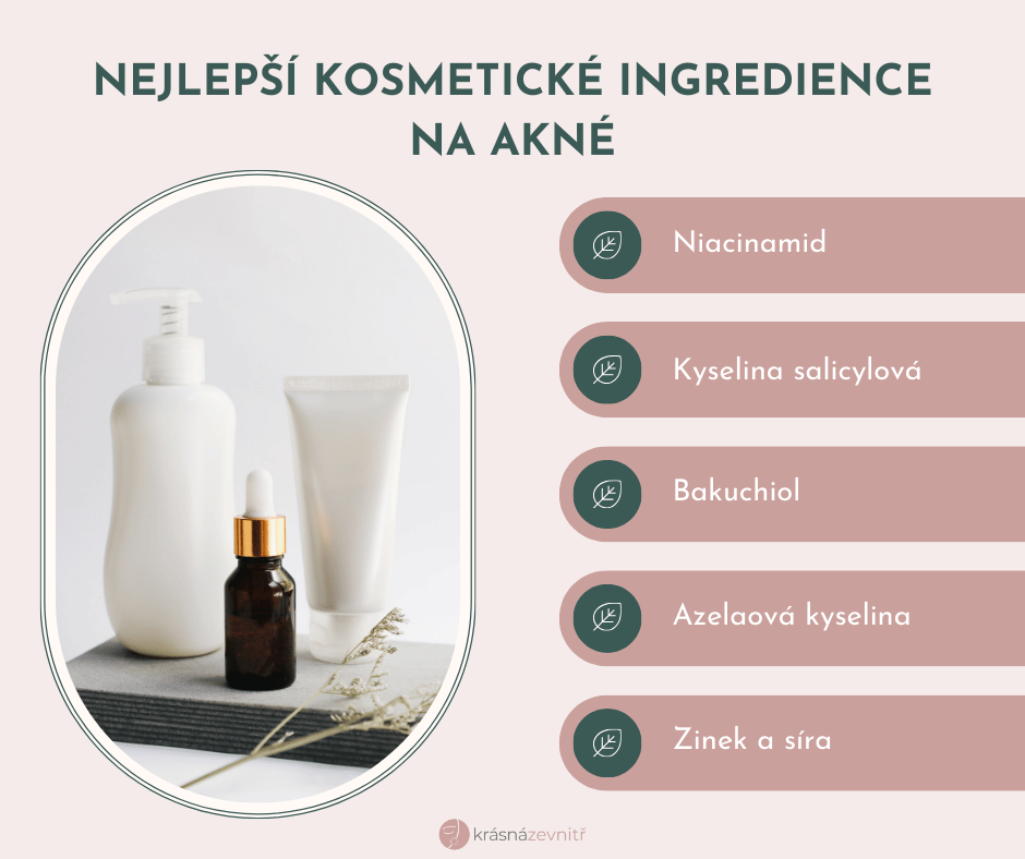 Nejlepší kosmetické ingredience na akné